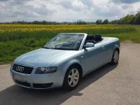 Używany Audi A4 Cabriolet Basis 163 KM (119 kW) 2005 Niebieski Kabriolet