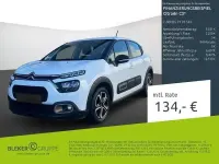 Gebraucht Citroën C3 82 PS (60 kW) 2023 Lack weiss banquise/deckende lackierung Kleinwagen