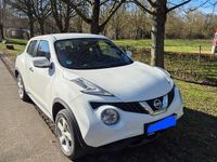 Gebraucht Nissan Juke Visia 95 PS (69 kW) 2015 Weiß SUV