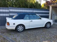Gebraucht Ford Escort Cabriolet 90 PS (66 kW) 1990 Weiß Cabrio