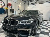 Gebraucht BMW 750L 449 PS (330 kW) 2016 Schwarz Limousine