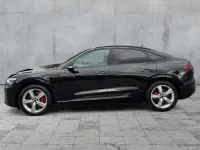 Gebraucht Audi Q8 Sportback e-tron S-Line 300 kW (408 PS) 2023 Mythosschwarz metallic SUV