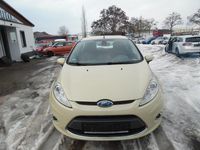 Gebraucht Ford Fiesta Titanium 90 PS (66 kW) 2009 Gelb Kleinwagen