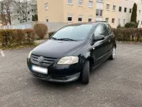 Gebraucht VW Fox 54 PS (39 kW) 2009 Schwarz Kleinwagen