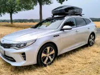 Gebraucht Kia Optima GT 141 PS (103 kW) 2017 Silber Kombi