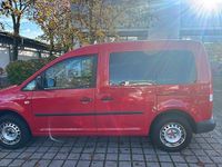 Gebraucht VW Caddy 102 PS (75 kW) 2009 Rot Van / Kleinbus