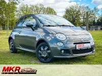 Usata Fiat 500S S 69 CV (50 kW) 2014 Grigio Cabrio