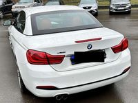 Gebraucht BMW 430 Cabriolet Sport Line 252 PS (185 kW) 2017 Weiß Cabrio
