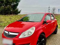 Gebraucht Opel Corsa 80 PS (58 kW) 2009 Rot Kleinwagen