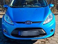 Gebraucht Ford Fiesta 120 PS (88 kW) 2009 Blau Kleinwagen