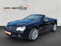 Gebraucht Mercedes SL350 245 PS (180 kW) 2004 Obsidianschwarz metallic (mb 9197) Cabrio