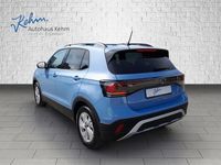 Gebraucht VW T-Cross Life 95 PS (69 kW) 2024 Blau SUV
