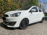 Gebraucht Mitsubishi Space Star 71 PS (52 kW) 2017 Weiß Kleinwagen