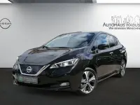 Gebraucht Nissan Leaf N-Connecta 110 kW (150 PS) 2022 Schwarz black metallic Kleinwagen
