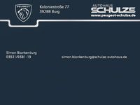 Gebraucht Peugeot e-2008 Active 100 kW (136 PS) 2023 Schwarz SUV