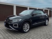 Gebraucht VW T-Roc Cabriolet 150 PS (110 kW) 2022 Schwarz Cabrio