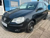 Gebraucht VW Polo Trendline 60 PS (44 kW) 2009 Schwarz Kleinwagen