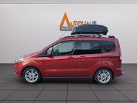 Gebraucht Ford Tourneo Courier Titanium 101 PS (74 kW) 2016 Rot Van / Kleinbus