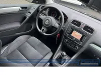 Gebraucht VW Golf VI Highline 122 PS (89 kW) 2010 Schwarz Kleinwagen