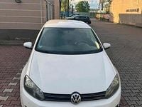 Gebraucht VW Golf VI 122 PS (89 kW) 2009 Weiß Kleinwagen