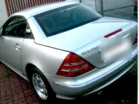 Gebraucht Mercedes SLK200 163 PS (119 kW) 2001 Silber Cabrio