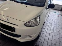 Gebraucht Mitsubishi Space Star 71 PS (52 kW) 2014 Weiß Van / Kleinbus