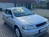 Gebraucht Opel Astra Selection 101 PS (74 kW) 2002 Silber Limousine