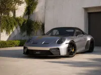 Neu Porsche 992 510 PS (375 kW) 2026 Silber Cabrio