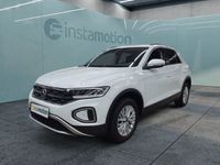 Gebraucht VW T-Roc Life 110 PS (80 kW) 2024 Weiß SUV