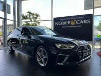 Usado Audi A4 S-Line 204 CV (150 kW) 2021 Negro Familiar