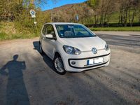 Gebraucht VW up! high up! 68 PS (50 kW) 2015 Weiß Kleinwagen