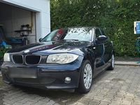 Gebraucht BMW 116 Sport Line 122 PS (89 kW) 2007 Blau Kleinwagen