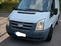 Gebraucht Ford Transit 85 PS (62 kW) 2010 Weiß Van / Kleinbus