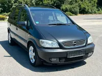 Gebraucht Opel Zafira Selection 147 PS (108 kW) 2001 Schwarz Van / Kleinbus