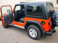 Occasion Jeep Wrangler 142 ch (104 kW) 2006 Orange SUV