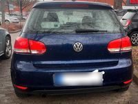 Gebraucht VW Golf VI 105 PS (77 kW) 2010 Blau Kleinwagen
