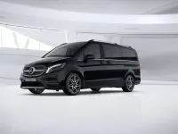 Gebraucht Mercedes V300 AMG 237 PS (174 kW) 2022 Obsidianschwarz metallic Van / Kleinbus