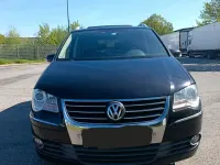 Gebraucht VW Touran 140 PS (102 kW) 2008 Schwarz Van / Kleinbus
