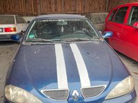 Gebraucht Renault Mégane Cabriolet 109 PS (80 kW) 2001 Blau Cabrio