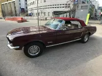 Gebraucht Ford V8 200 PS (147 kW) 1968 Rot Cabrio