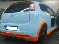 Gebraucht Fiat Grande Punto Abarth 155 PS (114 kW) 2009 Blau Kleinwagen