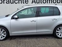 gebraucht VW Golf VI Highline DSG PDC v+h GlasSSD Tempo SHZ