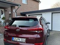Gebraucht Hyundai Tucson Intro Edition 132 PS (97 kW) 2016 Rot SUV