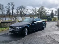 Gebraucht BMW 118 Cabriolet Sport Line 143 PS (105 kW) 2010 Schwarz Cabrio