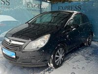 Gebraucht Opel Corsa Edition 69 PS (50 kW) 2010 Schwarz Kleinwagen
