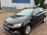Gebraucht VW Polo 90 PS (66 kW) 2014 Schwarz Kleinwagen