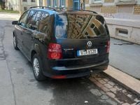 Gebraucht VW Touran 105 PS (77 kW) 2007 Schwarz Van / Kleinbus