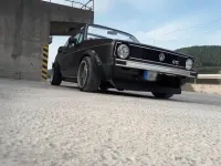 Gebraucht VW Golf Cabriolet 110 PS (80 kW) 1990 Schwarz Cabrio