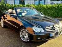 Gebraucht Mercedes CLK200 Elegance 163 PS (119 kW) 2007 Schwarz Cabrio