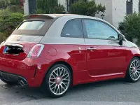 Usado Abarth 595C 160 HP (117 kW) 2014 Vermelho Cabrios